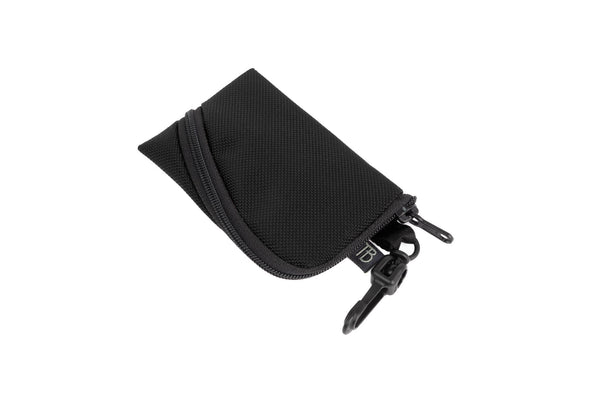 A Super Mini Ghost Whale Pouch in Black.
